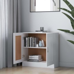 Libreria Bianca 82,5x30,5x80 cm in Legno ingegnerizzato