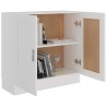 Libreria Bianca 82,5x30,5x80 cm in Legno ingegnerizzato