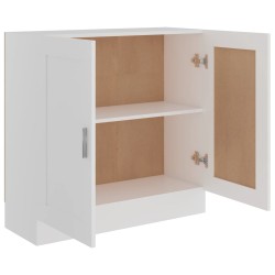 Libreria Bianca 82,5x30,5x80 cm in Legno ingegnerizzato