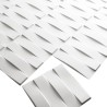 WallArt Pannelli a Parete 3D Vaults 12 pz GA-WA05