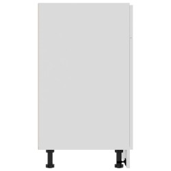 Armadio con Cassetto Bianco 80x46x81,5 cm in Truciolato