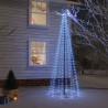 Albero di Natale a Cono Blu 310 LED 100x300 cm