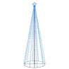 Albero di Natale a Cono Blu 310 LED 100x300 cm