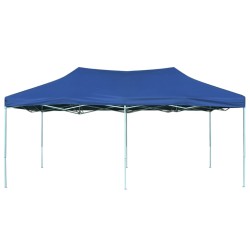 Tenda Pieghevole Pop-Up 3x6 m Blu