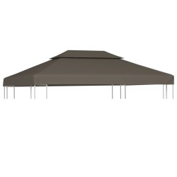 Copertura Superiore per Gazebo a 2 Strati 310g/m² 4x3m Talpa