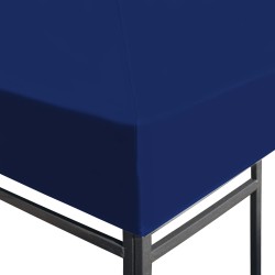 Copertura Superiore per Gazebo 310 g/m² 4x3 m Blu