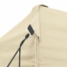 Tenda Pieghevole Pop-Up 3x6 m Bianco Crema