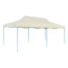 Tenda per Feste Pop-Up Pieghevole Crema 3 x 6 m