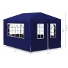 Tenda per Feste 3x4 m Blu