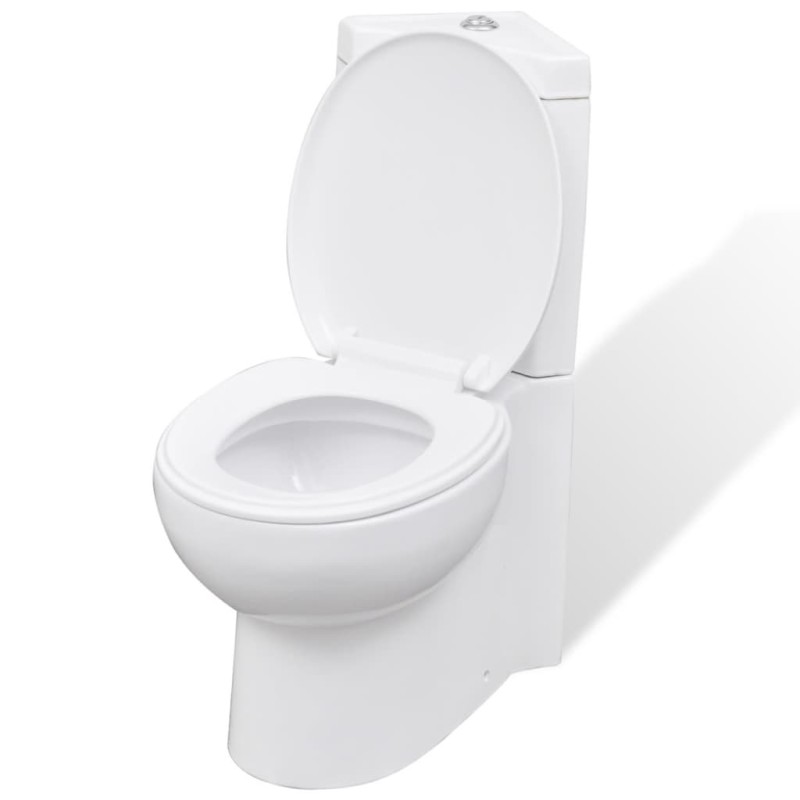 WC toilette in ceramica per bagno bianco