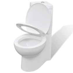 WC toilette in ceramica per bagno bianco