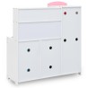 Cucina Giocattolo per Bambini in MDF 80x30x85 cm Multicolore