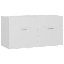    Mobile Sottolavabo Bianco 90x38,5x46 cm in Truciolato