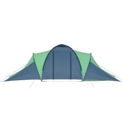 Tenda da Campeggio per 6 Persone Blu e Verde