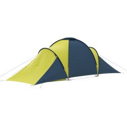 Tenda da Campeggio per 6 Persone Blu e Giallo