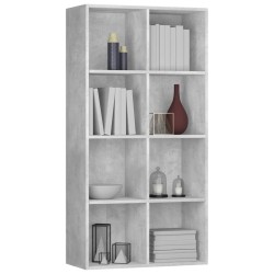 Libreria/Credenza Grigio Cemento 66x30x130 cm in Truciolato