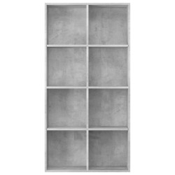 Libreria/Credenza Grigio Cemento 66x30x130 cm in Truciolato