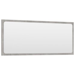    Set Mobili da Bagno 2 pz Grigio Cemento in Truciolato