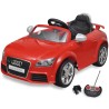 Audi TT RS Macchina cavalcabile telecomandata per bambini rossa