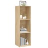 Libreria/Mobile TV Rovere Sonoma 36x30x114 cm in Truciolato