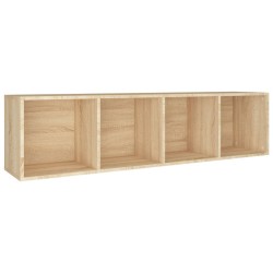 Libreria / Mobile TV Rovere Sonoma 36x30x143 cm in Truciolato