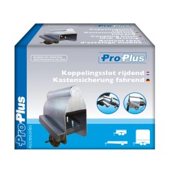 ProPlus 341326S Gancio di traino con blocco di guida e blocco