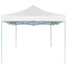 Gazebo Professionale Pieghevole 3x4m Acciaio Bianco