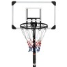 Supporto per Pallacanestro Trasparente 216-250 cm Policarbonato