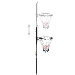 Supporto per Pallacanestro Trasparente 216-250 cm Policarbonato