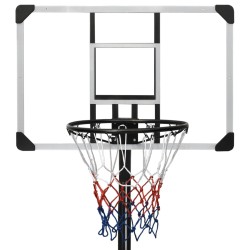 Supporto per Pallacanestro Trasparente 235-305 cm Policarbonato