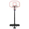 Supporto per Pallacanestro Bianco 258-363 cm Polietilene