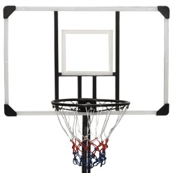 Supporto per Pallacanestro Trasparente 256-361 cm Policarbonato