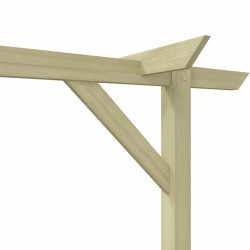 Pergolato da Giardino 400x40x205 cm in Legno