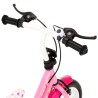 Bici per Bambini 12 Pollici Bianca e Rosa