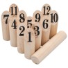 Set di Giochi in Legno Kubb Numerici