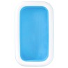 Bestway Piscina Gonfiabile Rettangolare 262x175x51 cm Blu e Bianca