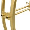 Orologio da Parete Oro 52 cm in Ferro