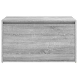 Panca da Ingresso 80x40x45 cm Grigio Sonoma Legno ingegnerizzato