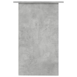 Scrivania Grigio Cemento 90x50x74 cm in Truciolato