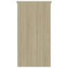 Scrivania Rovere Sonoma 80x40x75 cm in Truciolato