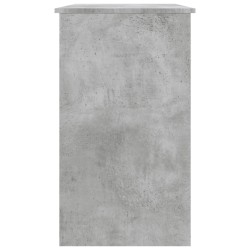 Scrivania Grigio Cemento 90x45x76 cm in Truciolato