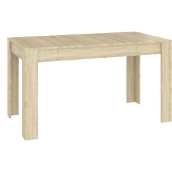 Tavolo da Pranzo Rovere Sonoma 140x74,5x76 cm in Truciolato