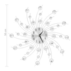    Orologio da Parete con Movimento al Quarzo Design Moderno 50 cm