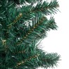 Albero di Natale Artificiale Sottile Supporto Verde 180 cm PVC