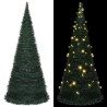 Albero di Natale Artificiale Pop-up Stringa a LED Verde 210 cm