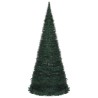 Albero di Natale Artificiale Pop-up Stringa a LED Verde 210 cm