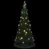 Albero di Natale Artificiale Pop-up Stringa a LED Verde 210 cm