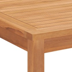    Tavolo da Pranzo da Giardino 160x80x77 cm in Massello di Teak