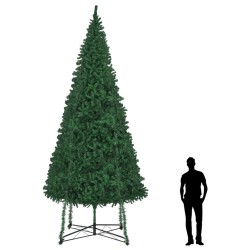 Albero di Natale Artificiale con Base 500 cm Verde