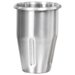 Frullatore per Milkshake con Tazza Doppia in Acciaio Inox 2 L